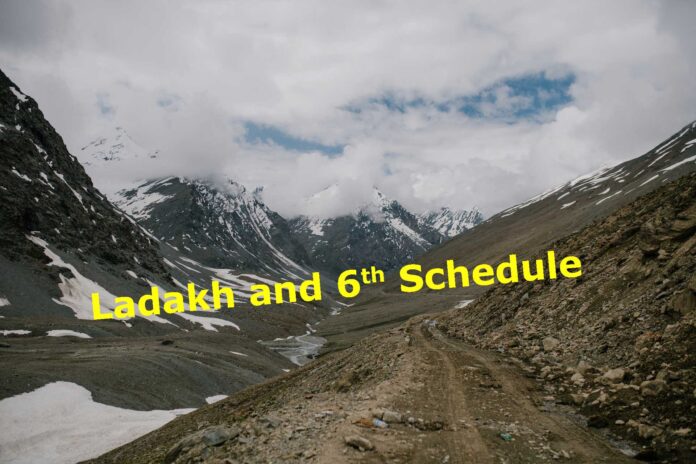 ladakh and sixth schedule